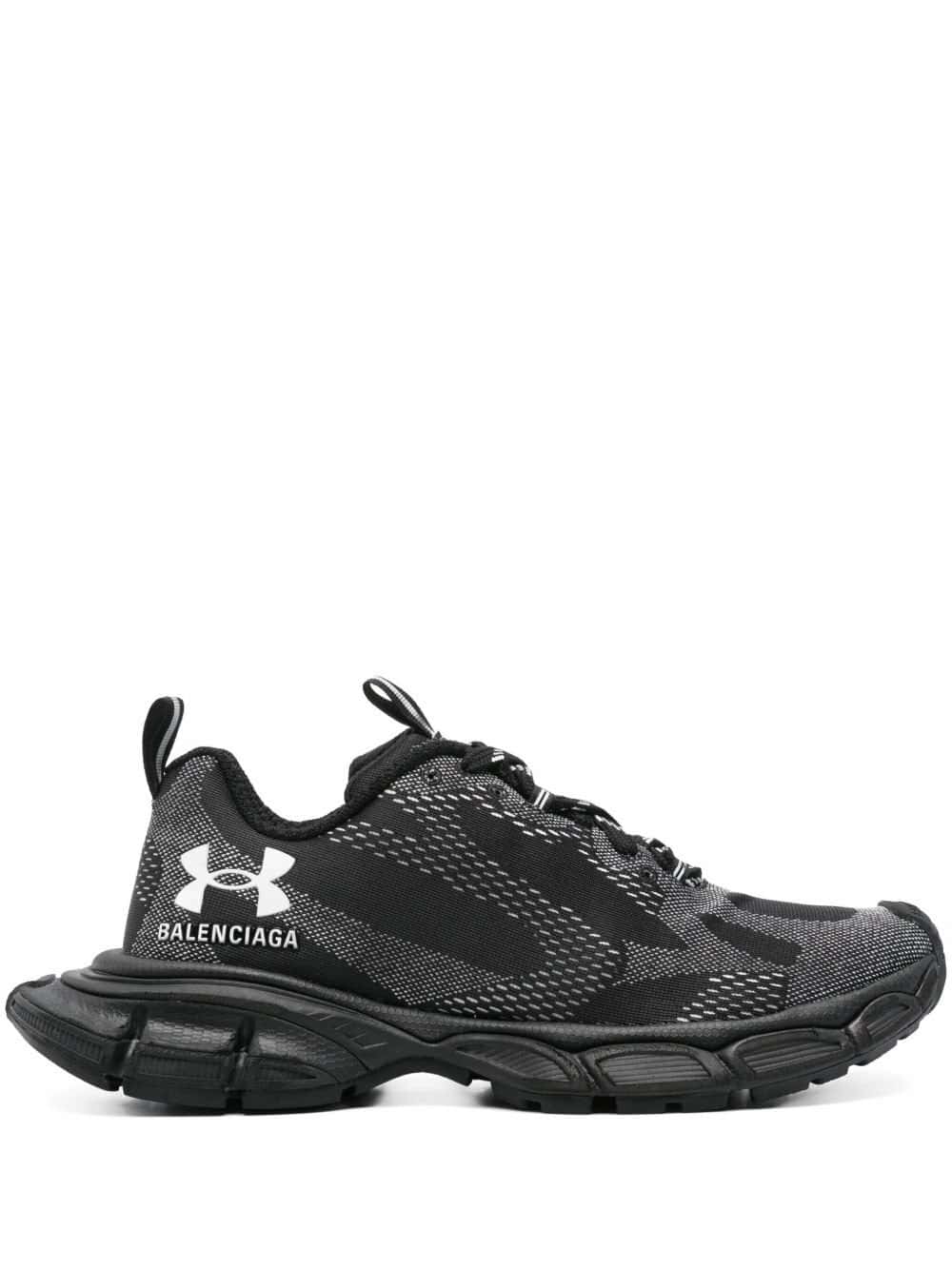 Balenciaga Black W3XUA Sneakers