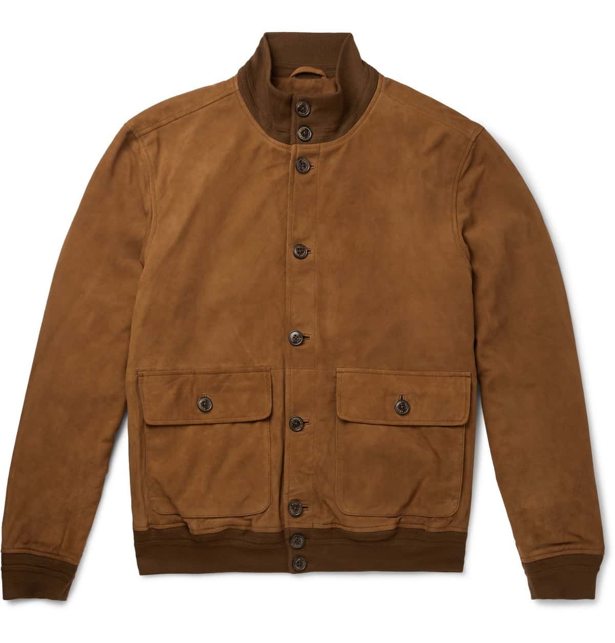 Polo Ralph Lauren - Suede Bomber Jacket - Brown